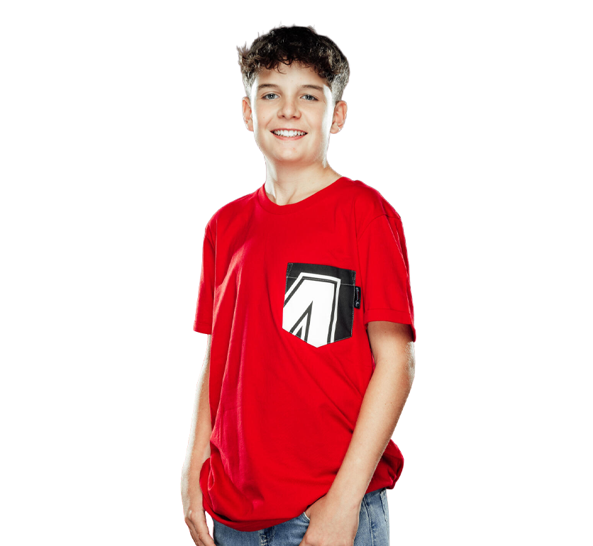 MT x soki Pocket Shirt - rot